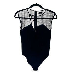 Out From Under Larissa Fishnet Cutout Bodysuit For Urban Outfitters M in EUC